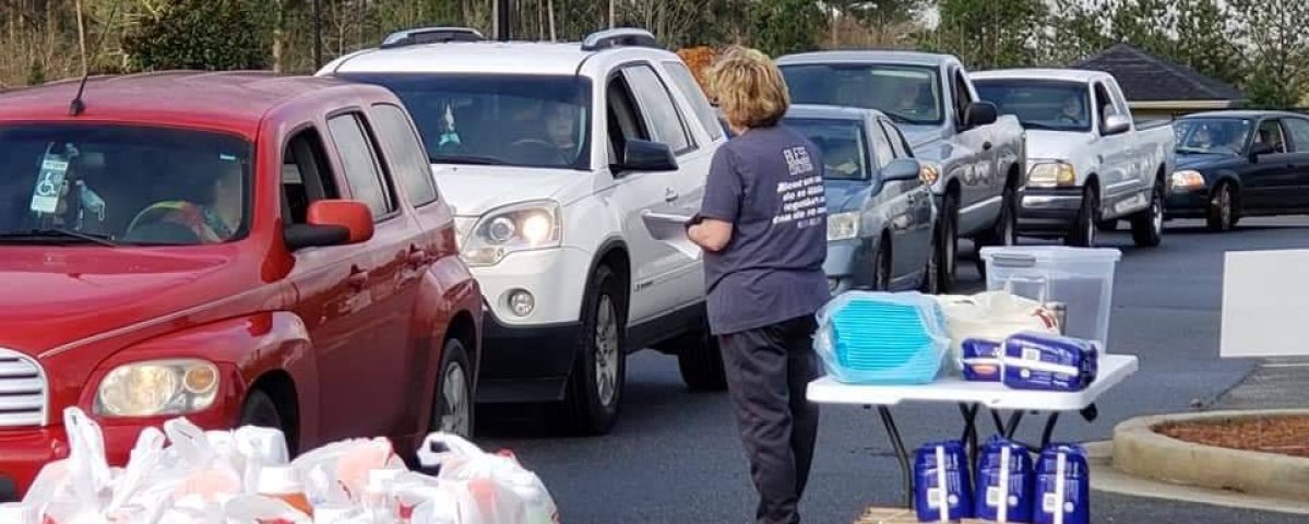 Drive through meals to go in Cartersville