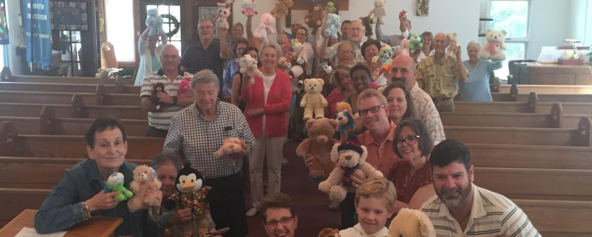 In partnership with a ministry in Brownsville Texas, St. Raphael's learned that the children waiting for refuge in The U. S. had no toys.  Through a CBS news correspondent, St. Raphael made a connection and shipped four cases of own beloved stuffed animals to the children at the boarder.