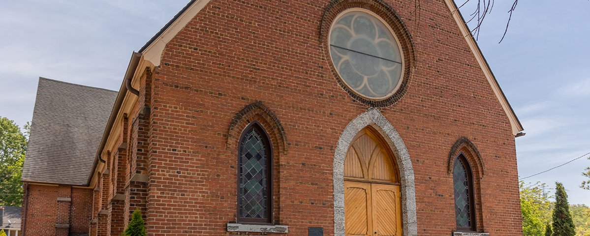 St. Matthias church in Asheville, NC