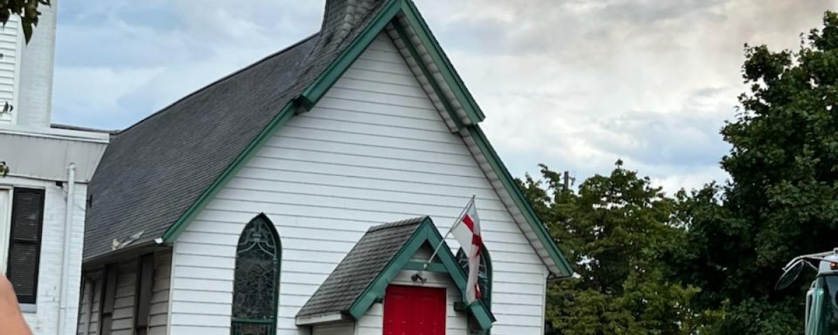 Fire at Grace Episcopal Church and the Incarnation in Port Richmond