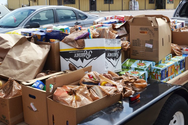 Food Pantry Stock Image