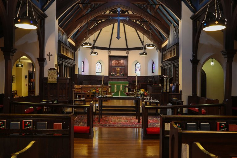The Interior of All Saints' Church