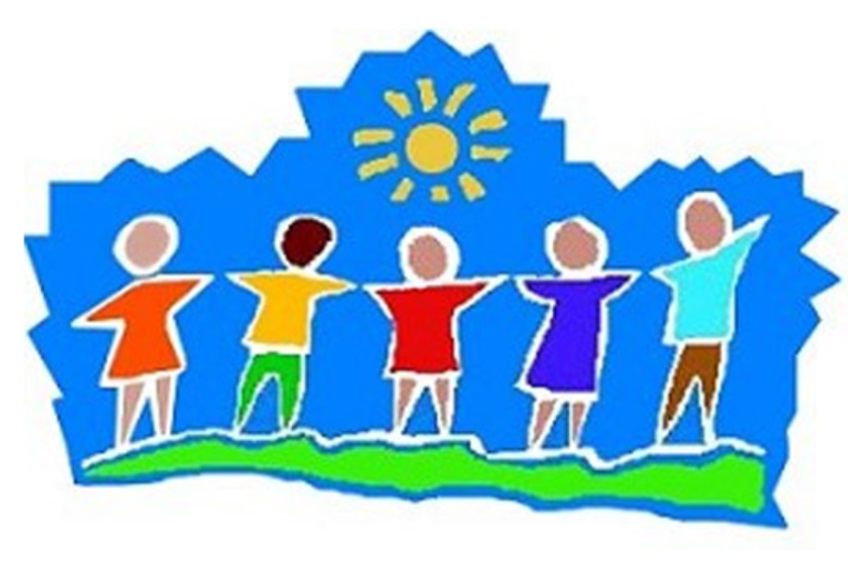 Children worshipping the Sun