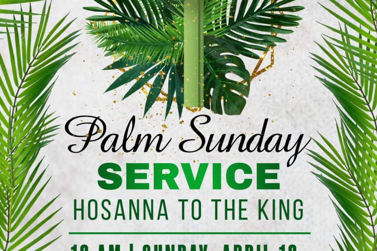 Palm Sunday Service will be held at 10 am on Sunday, April 13, 2025 at the church, located at 11 S. Bergen Street, Dover, NJ 07801