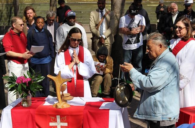 service at Church of the Common Ground