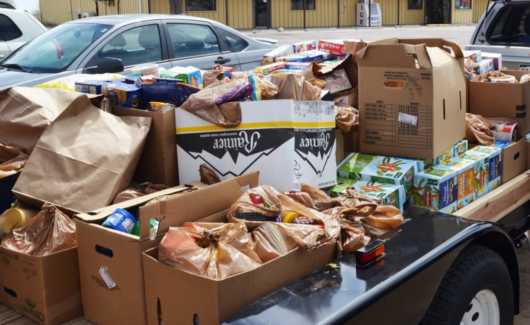 Food Pantry Stock Image