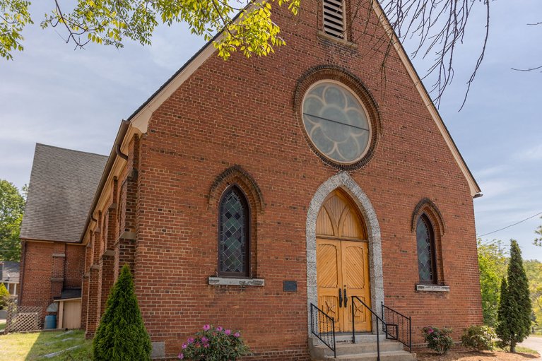 St. Matthias church in Asheville, NC