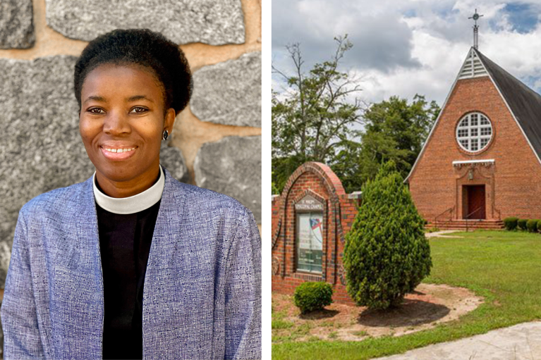 The Rev. Marie-Carmel Chery and St. Philip's Chapel at Voorhees University