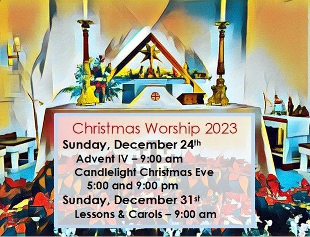 Join us for worship this Christmas