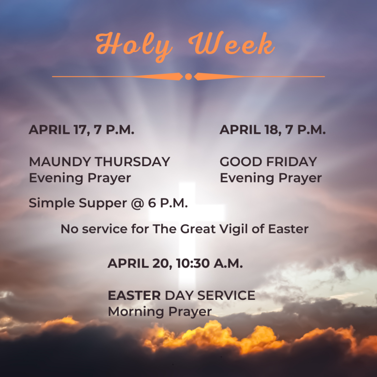 Holy Week text