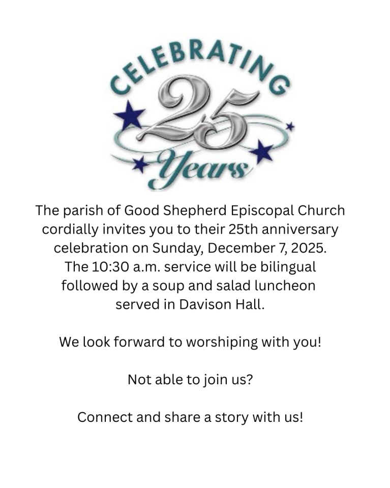 Invitation to 25th Anniversary 